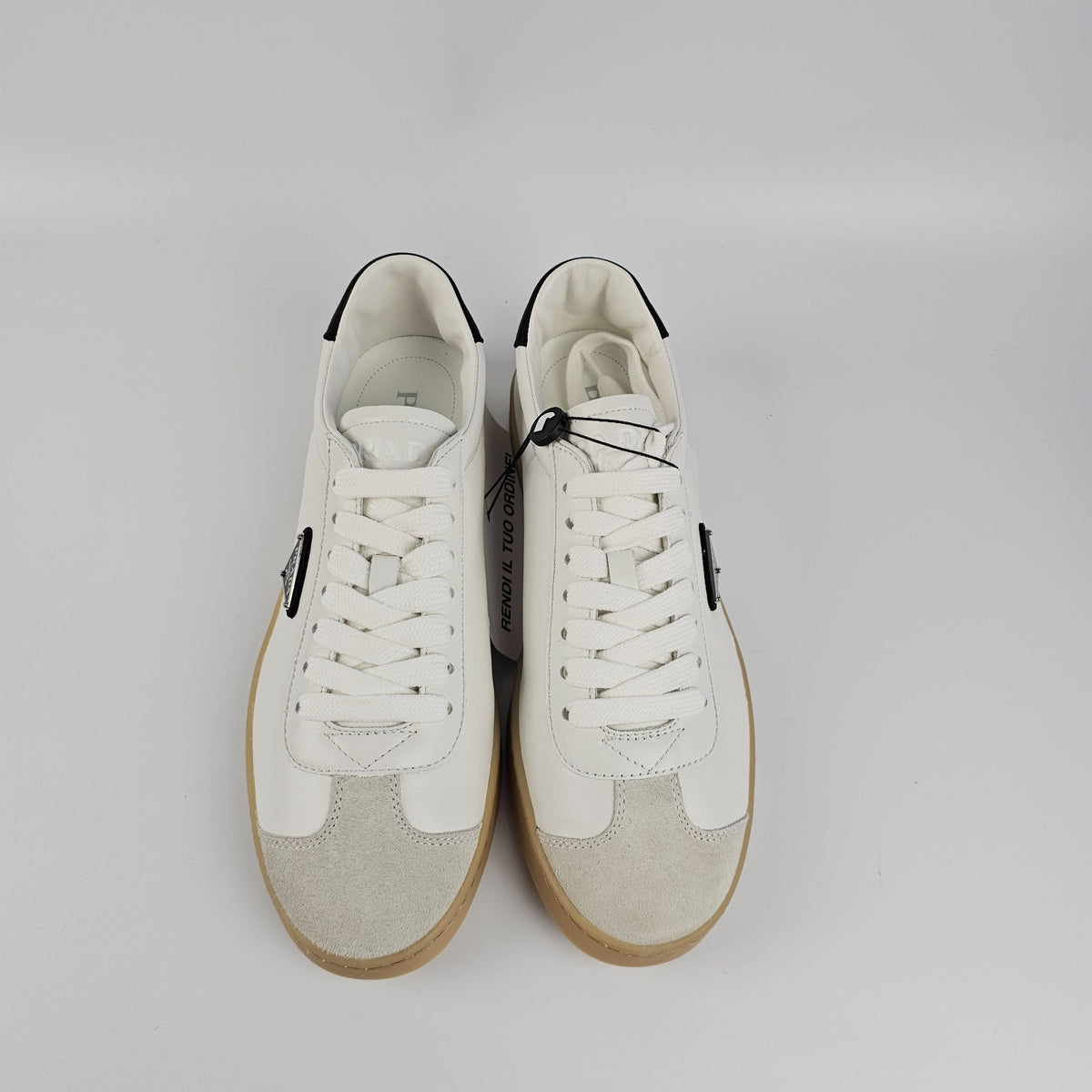 PRADA Lane White Sneakers New & Authentic