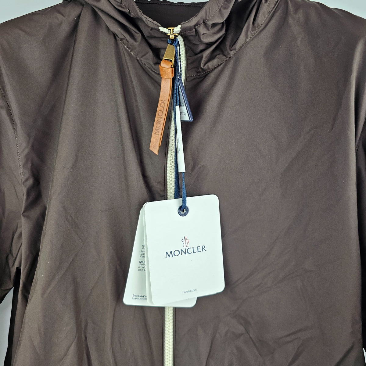 MONCLER Fegeos $1000 Women's Brown Jacket New