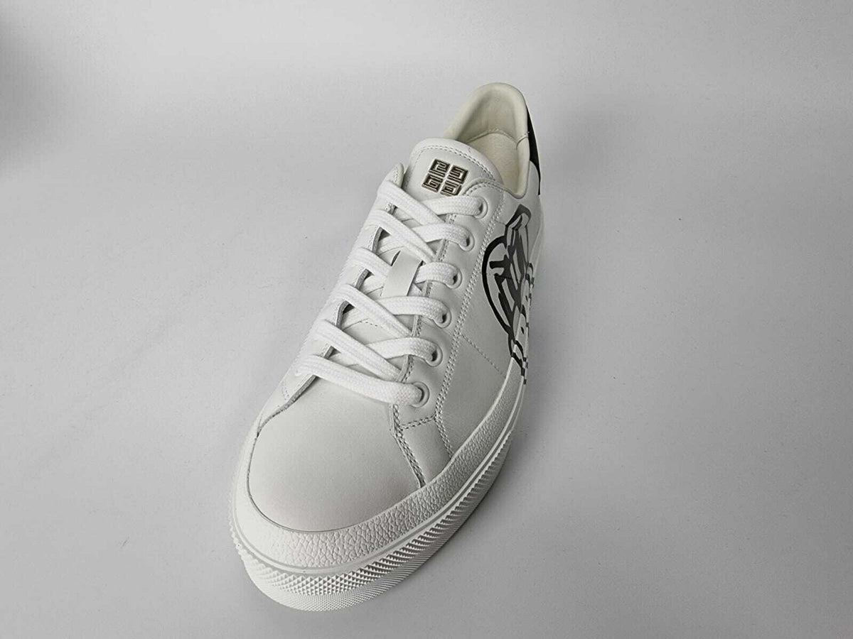 Givenchy City Sport White Sneakers New Size 42 US 9