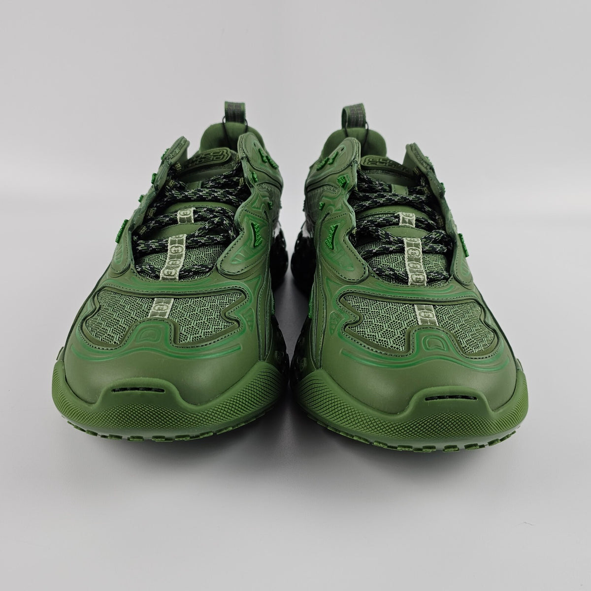 GUCCI Cub3D $1290 Men's Green Sneakers New & Authentic
