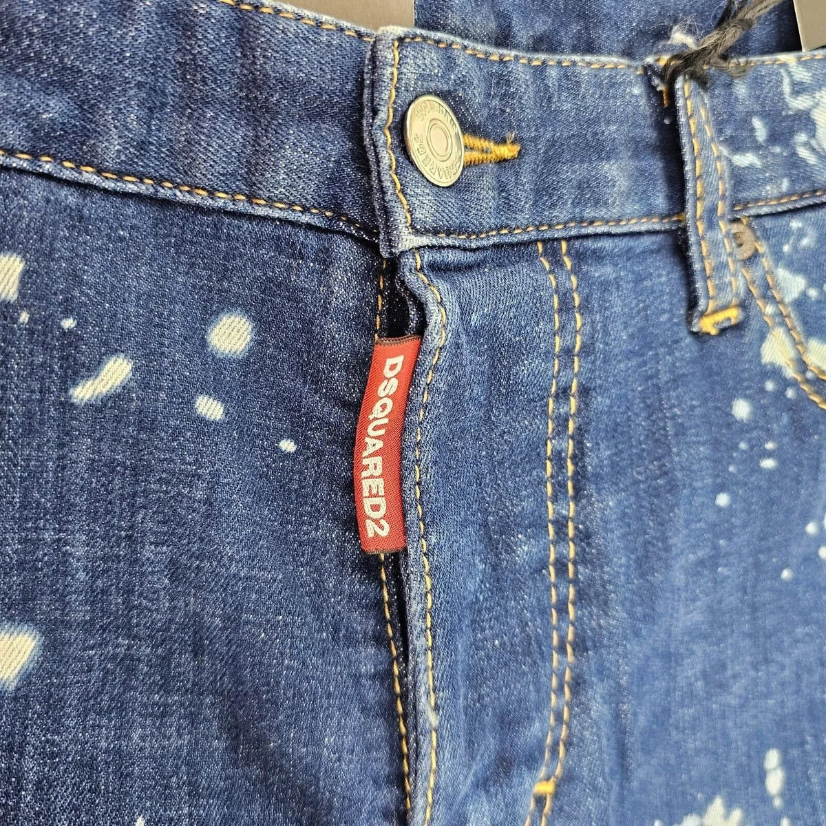 DSQUARED2 Women's Blue/White Dyed Tomboy Jeans New IT 38