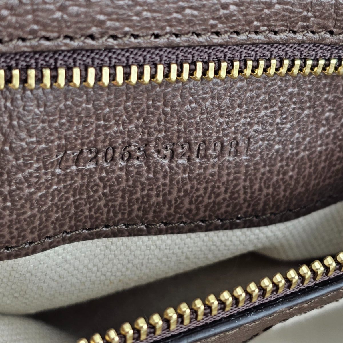 GUCCI Ophidia Large Boston Beige/Ebony GG Canvas Top Handle Bag New & Authentic