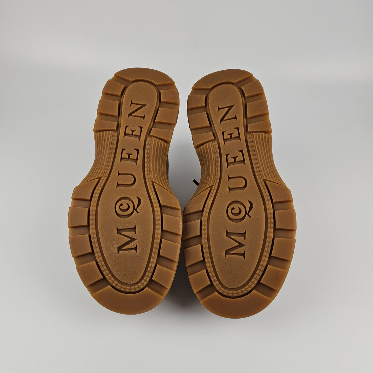 ALEXANDER MCQUEEN $890 Men's Rover Tan Suede Shoes New