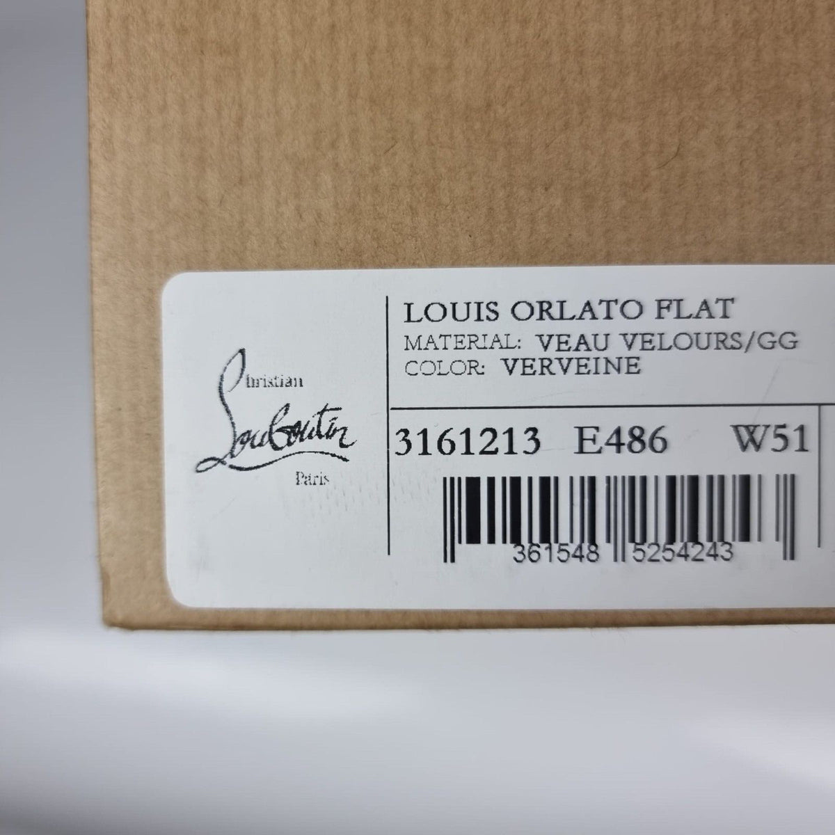 CHRISTIAN LOUBOUTIN Louis Orlato Suede Verveine Sneakers New Size 39.5 US 6.5