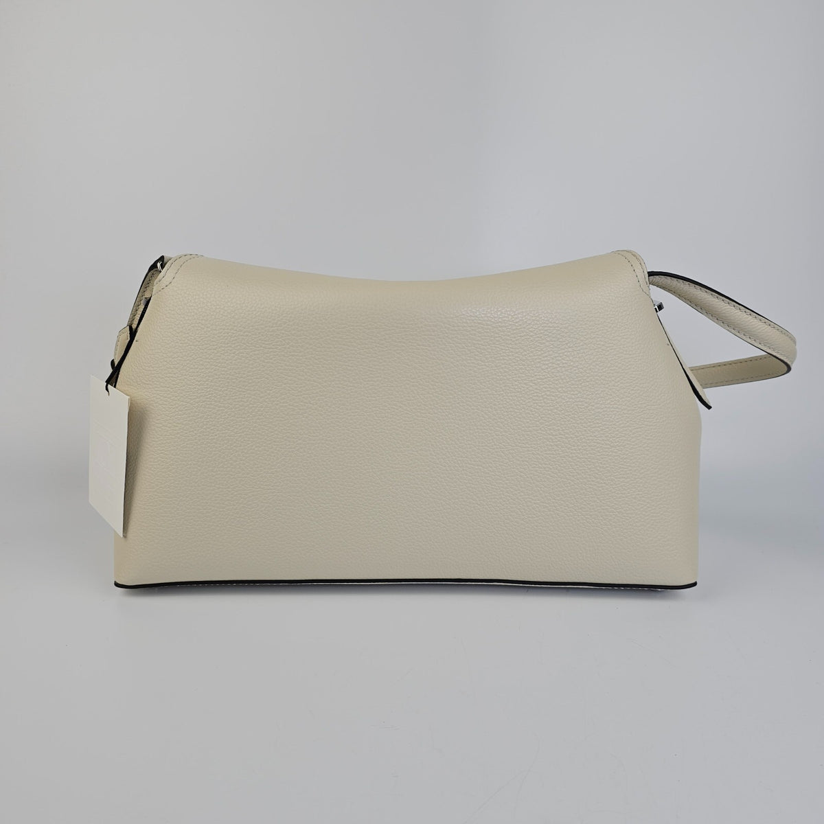 TOTEME T-Lock Milk White Leather Top Handle Bag New