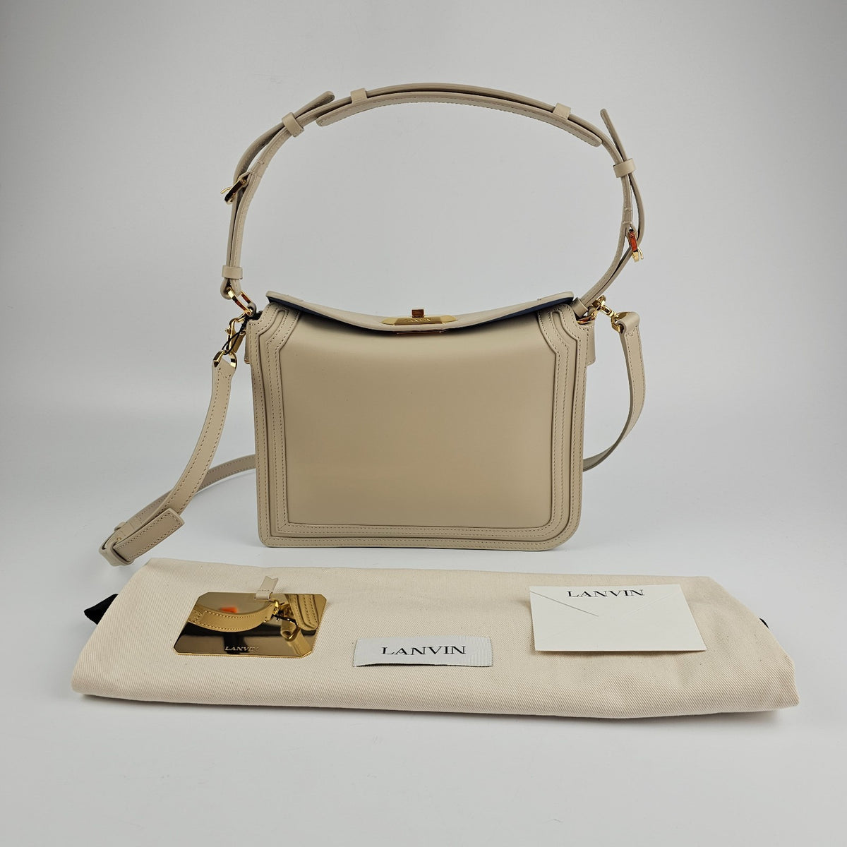 LANVIN Compagnon Shoulder Bag New