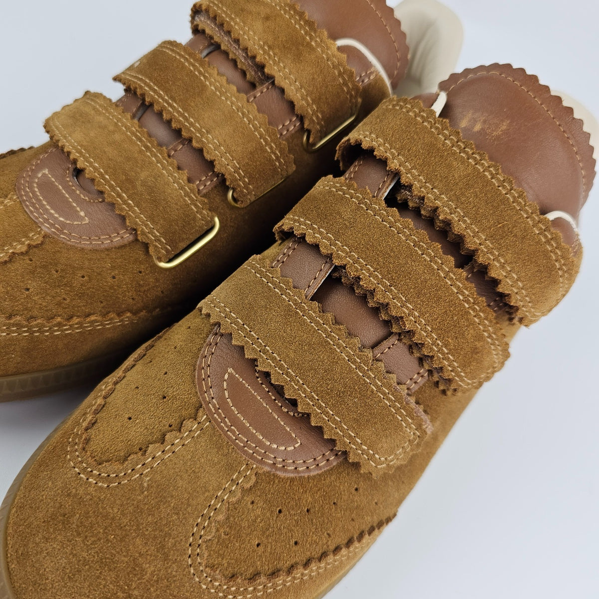 ISABEL MARANT Beth Brown Suede Sneakers New & Authentic