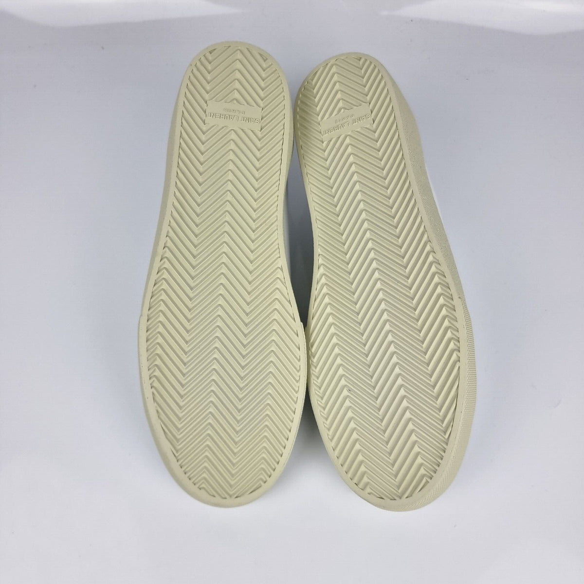 SAINT LAURENT Court White Low Top Sneakers New