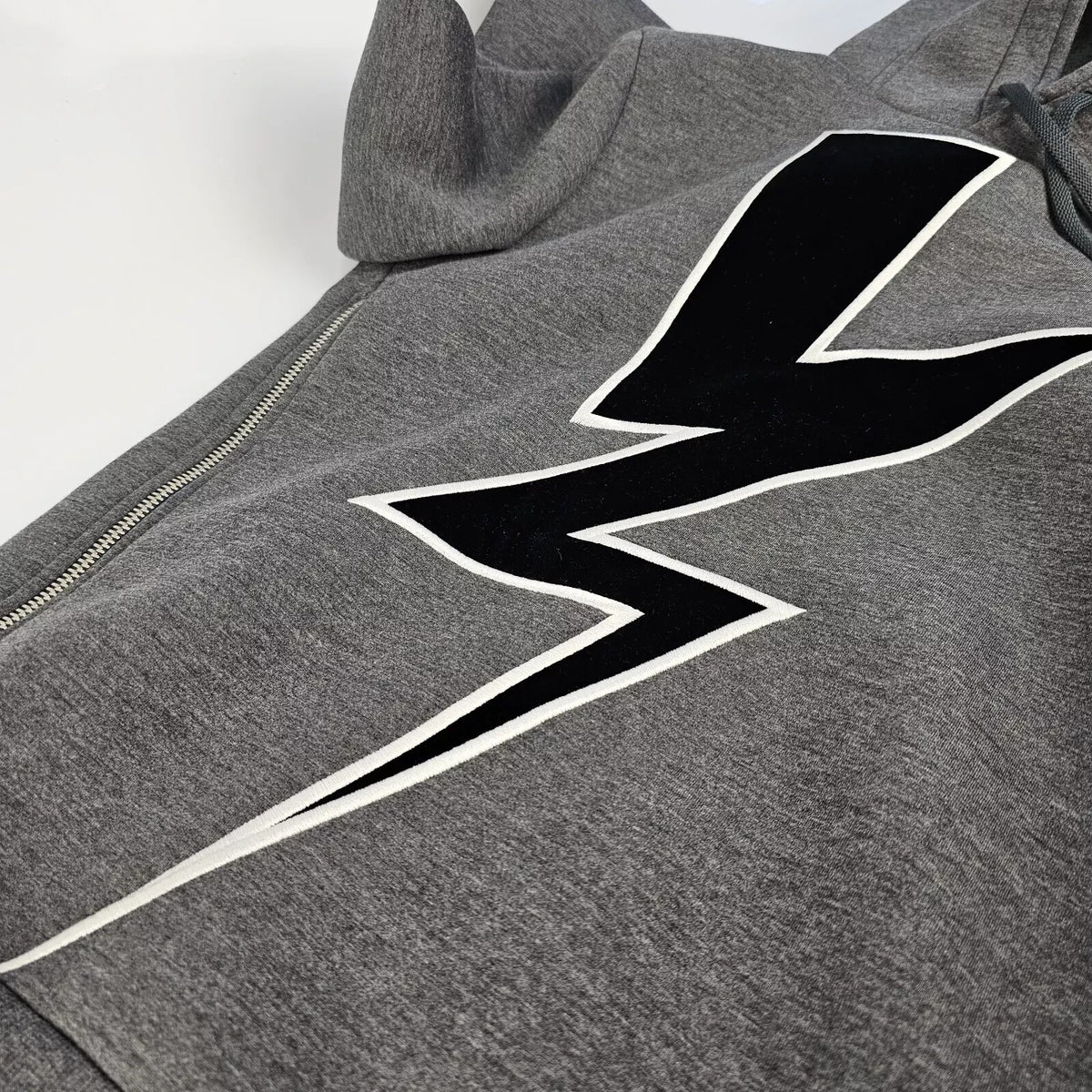 Neil Barrett Men's Gray Neoprene Sweatshirt New Size XXS