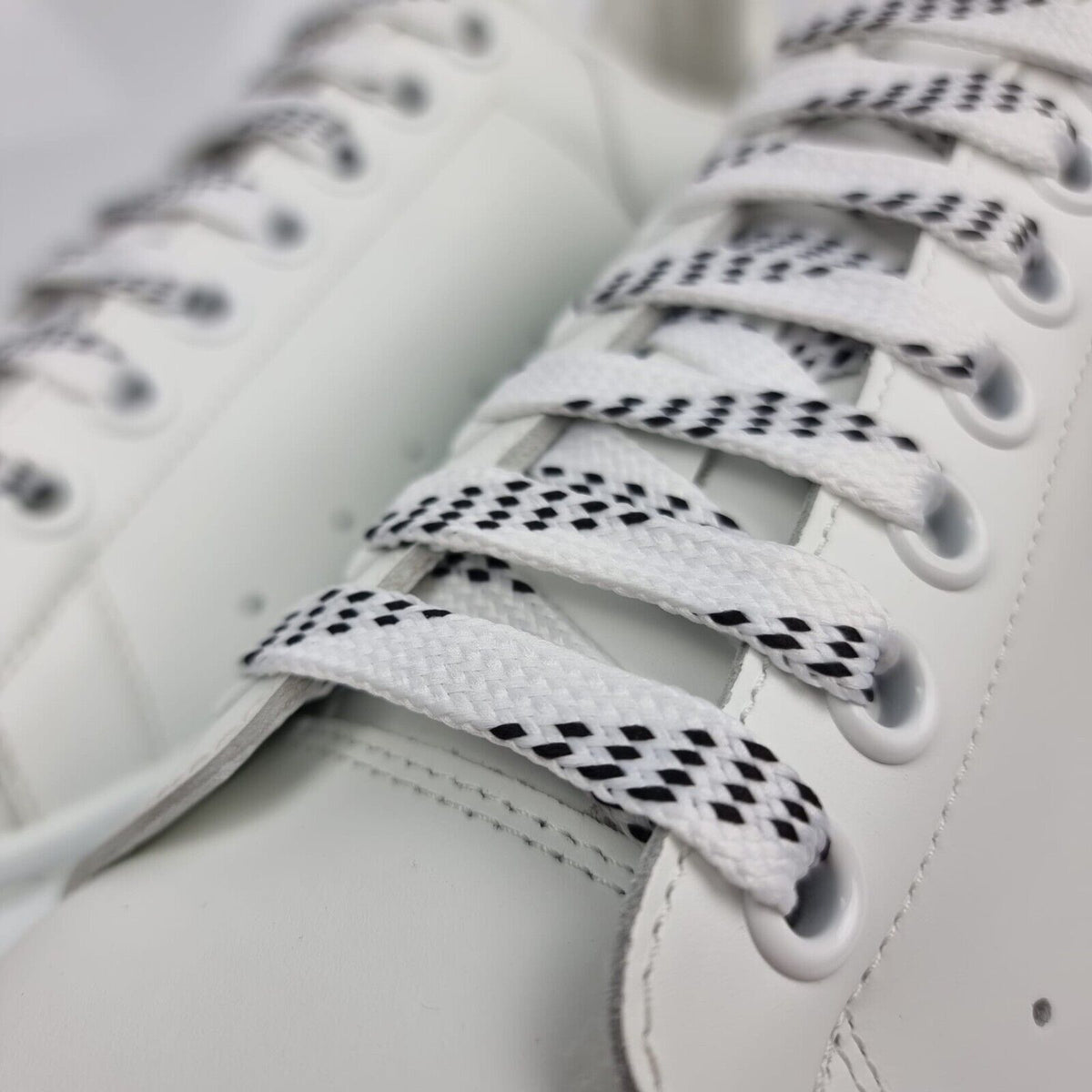 ALEXANDER MCQUEEN Larry Oversized Men's White Leather Sneakers New