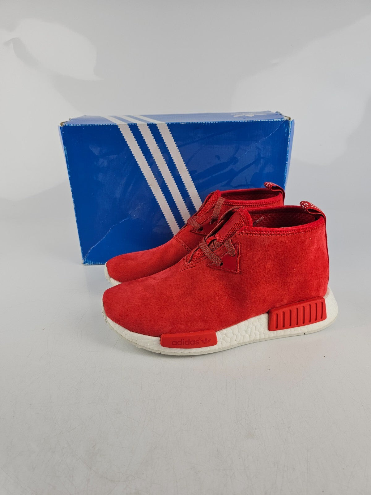 Adidas NMD Chukka Red Sneakers Size 40 US 7