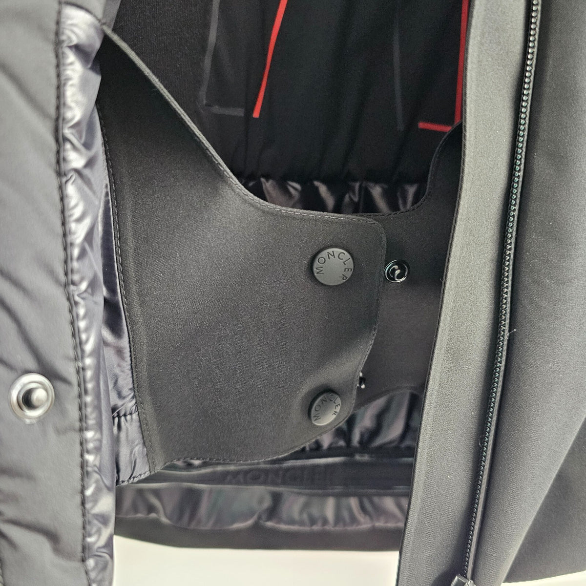 MONCLER GRENOBLE Chanavey Women's Black Padded Ski Jacket New