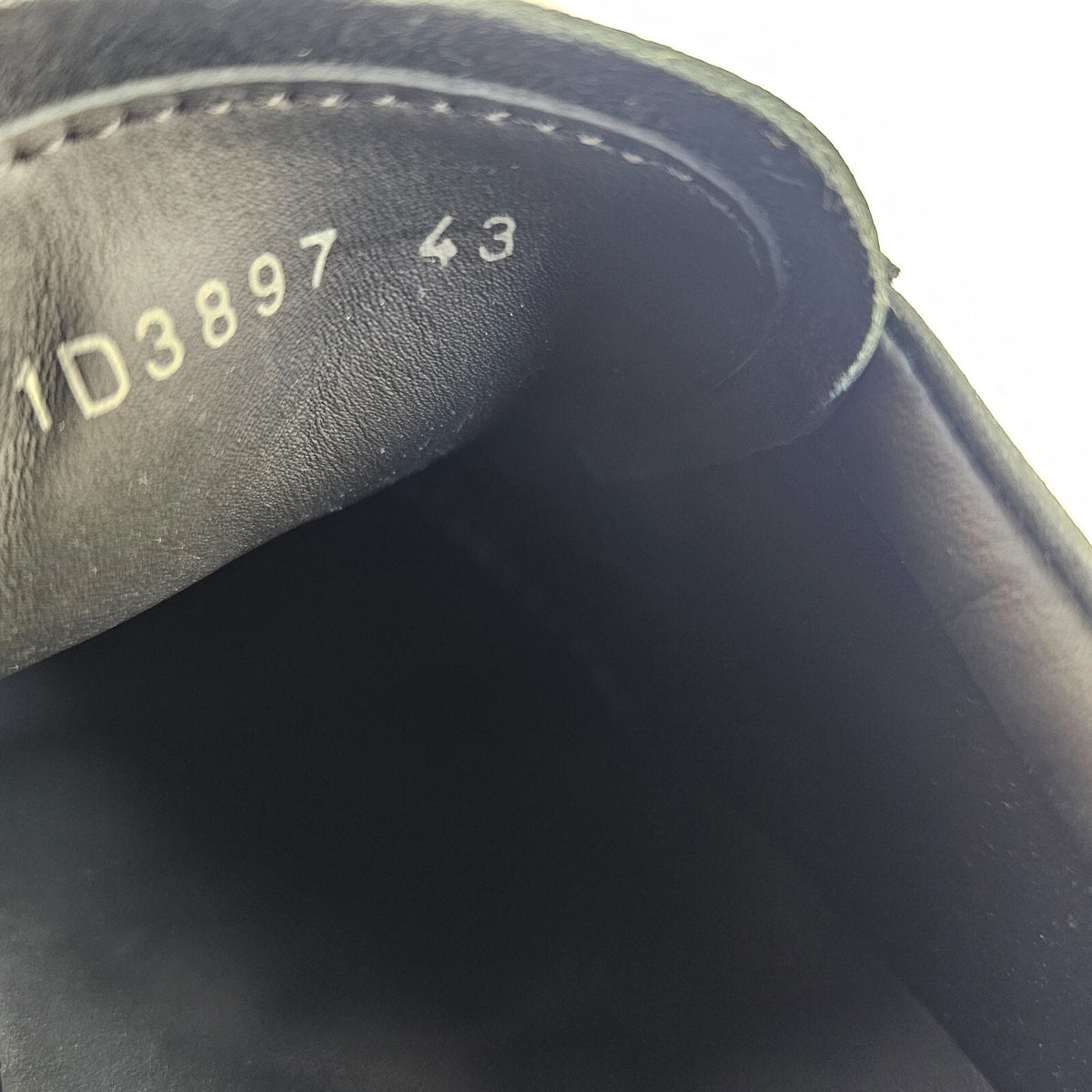 RICK OWENS Vintage Black/Milk Nubuck/Grained Leather Sneakers New Size 43 US 10