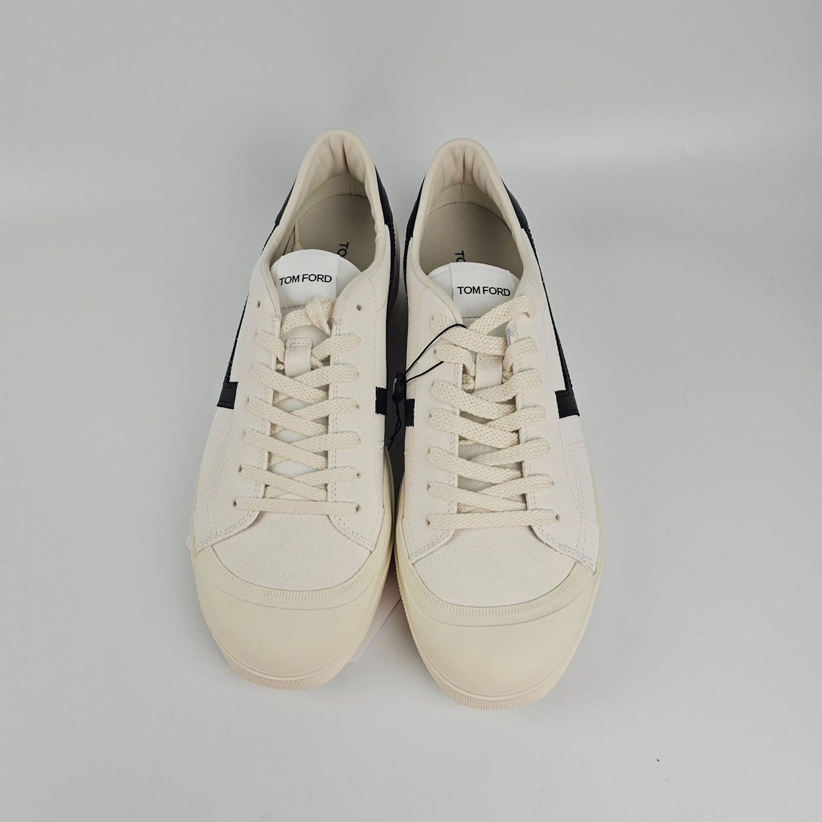 TOM FORD Jarvis White Sneakers New & Authentic