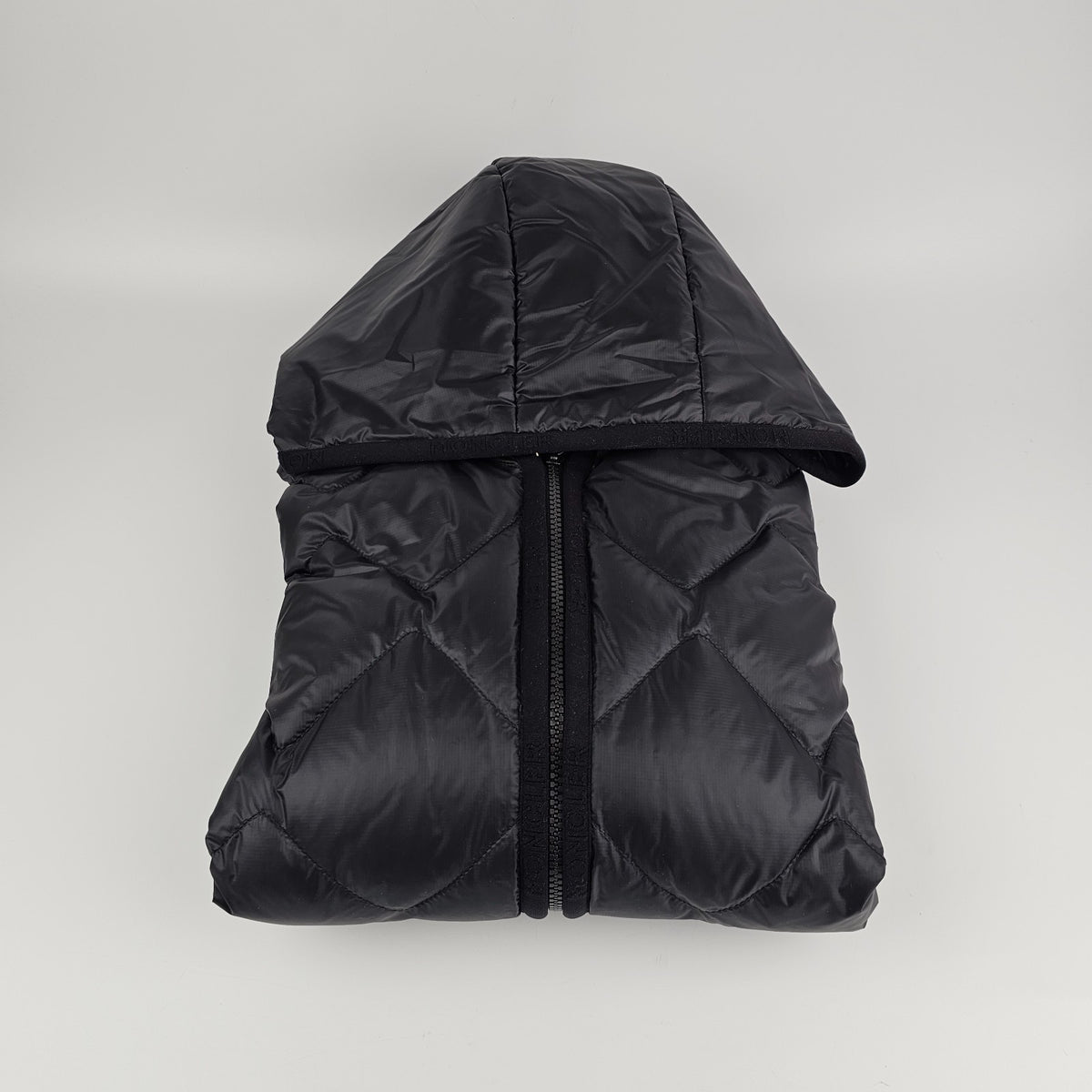 MONCLER Men's Black Quilted Down Cardigan New