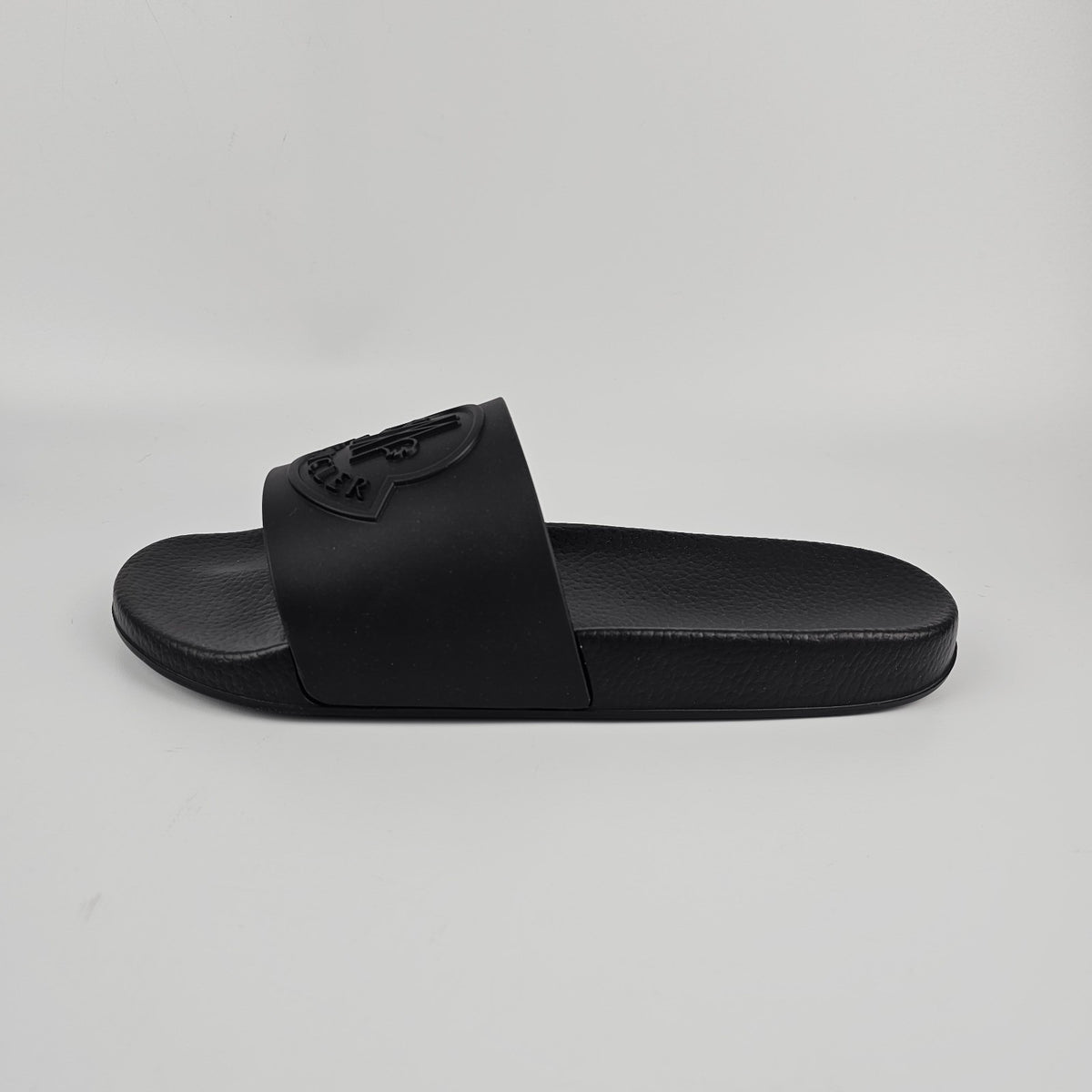 MONCLER Men's Black Slides New