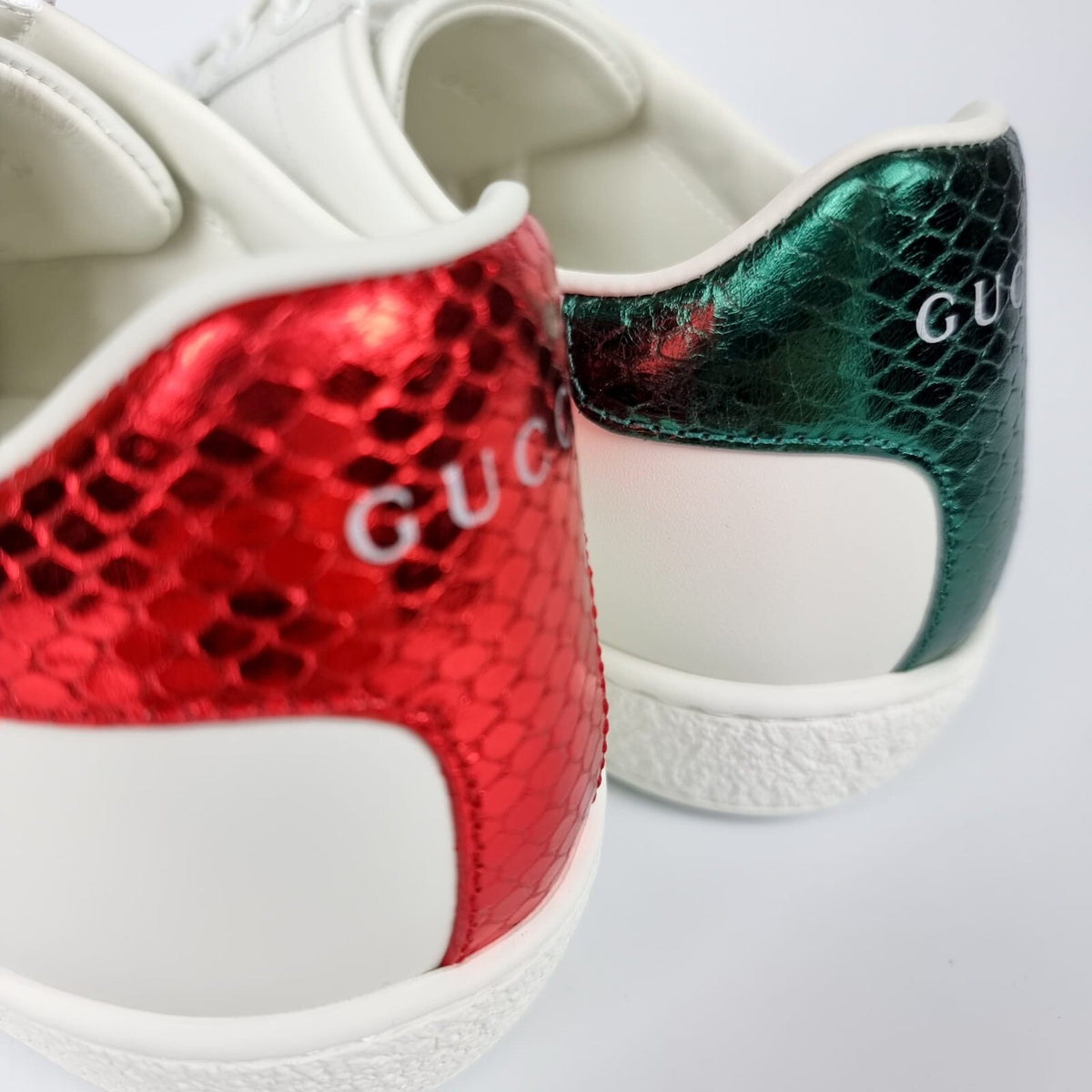 GUCCI Ace Bee White Women's Sneakers New