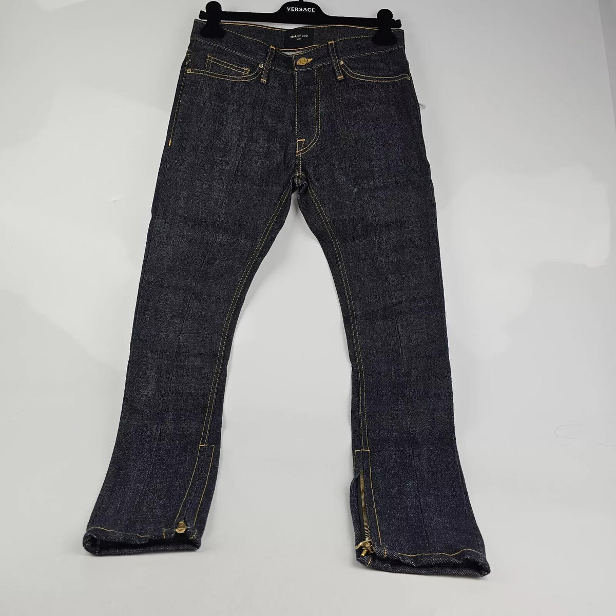 Fear Of God Vintage Blue Selvedge Denim Jeans New Size US 28