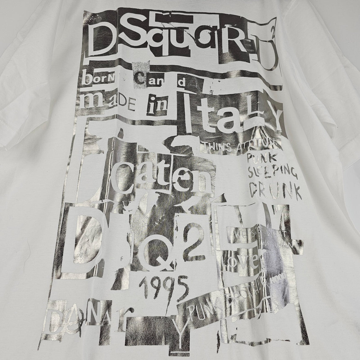 DSQUARED2 White T-shirt Size XS New