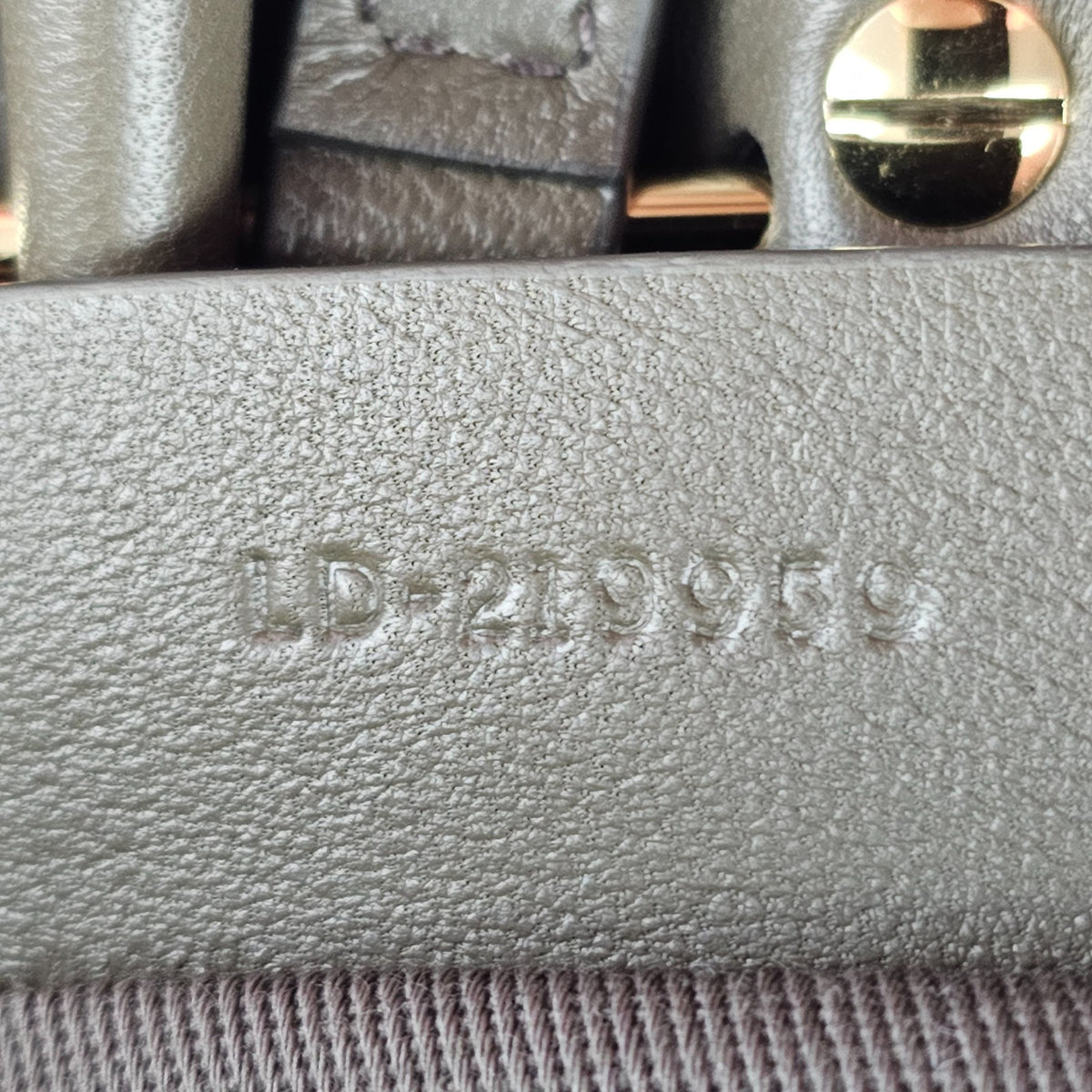 FERRAGAMO Concrete Leather Soft Shoulder Bag New & Authentic