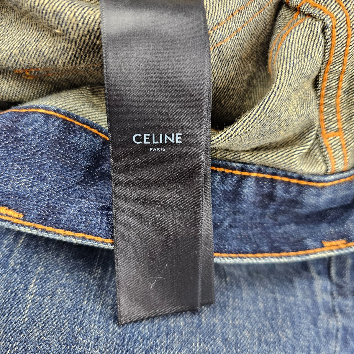 CELINE $1350 Vintage Sapphire Wesley Jeans New & Authentic