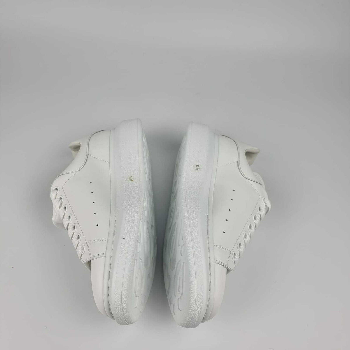 ALEXANDER MCQUEEN Oversized Women's White Sneakers New