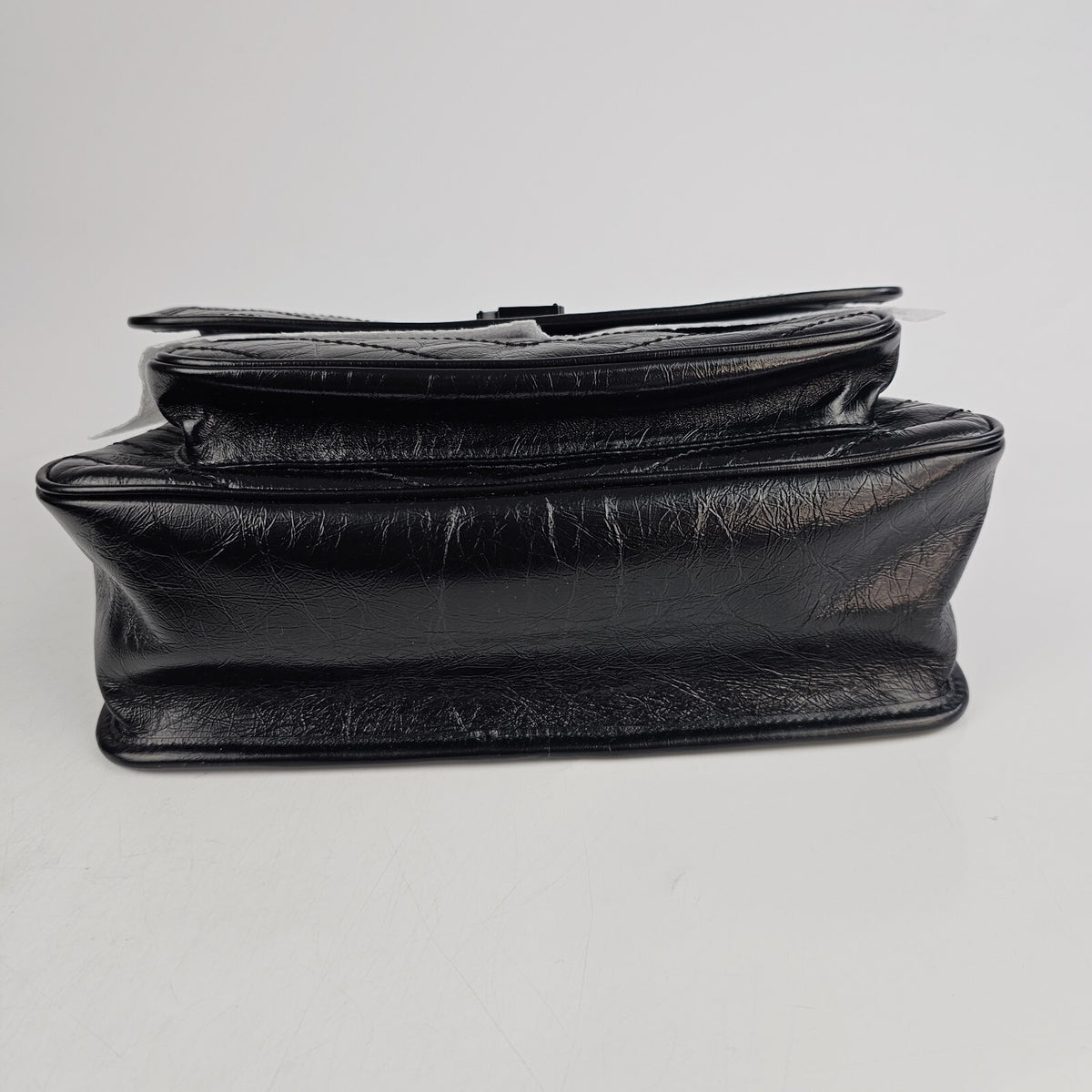Saint Laurent Medium Niki Black Leather Shoulder Bag New