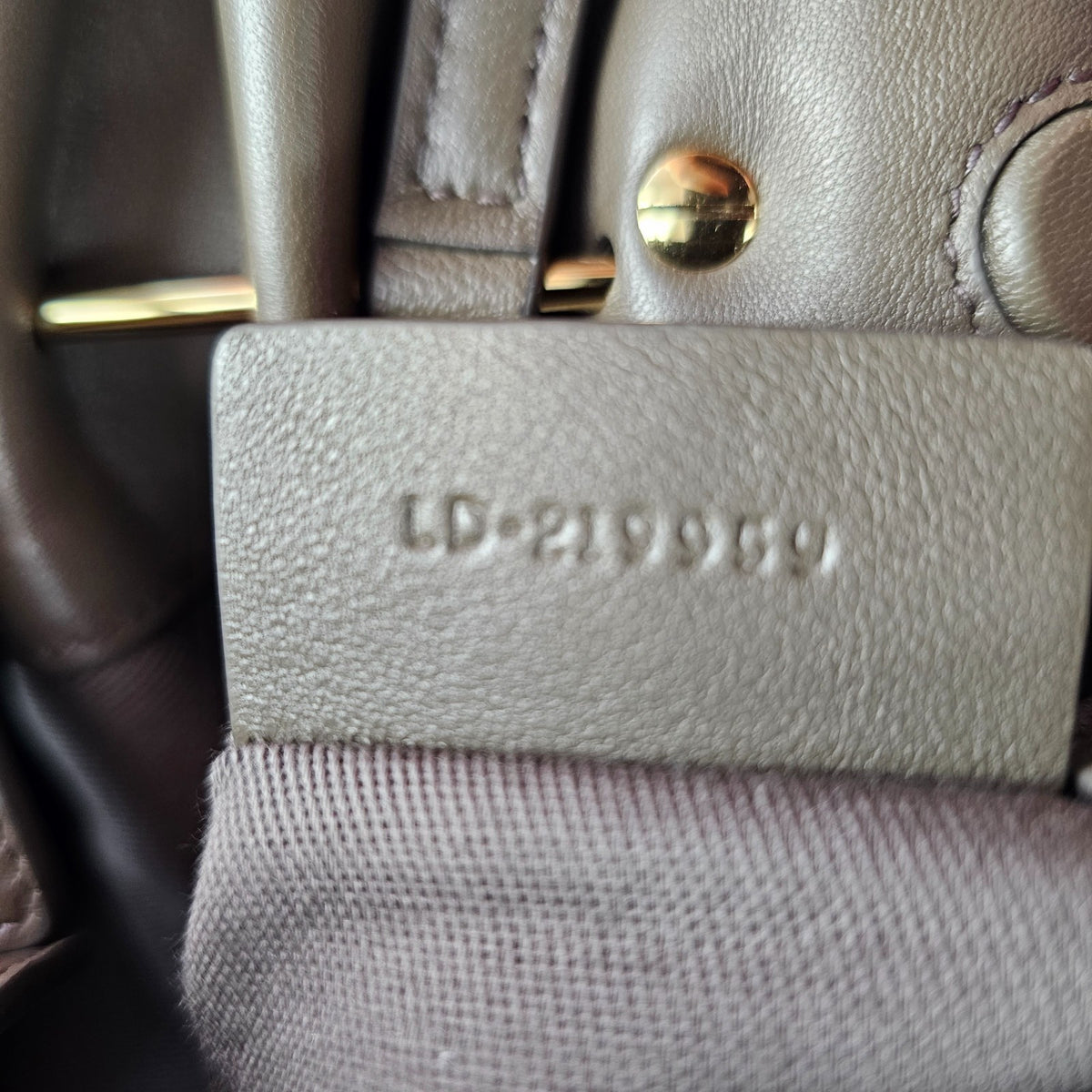 FERRAGAMO Concrete Leather Soft Shoulder Bag New & Authentic