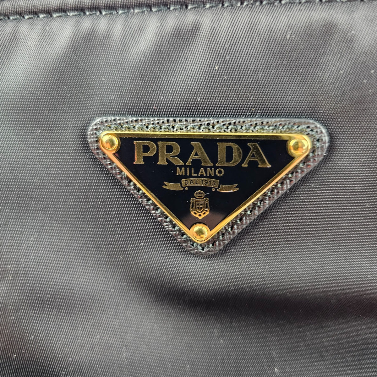 PRADA Re-Edition 1978 $2050 Medium Black Re-Nylon Tote Bag New And Authentic