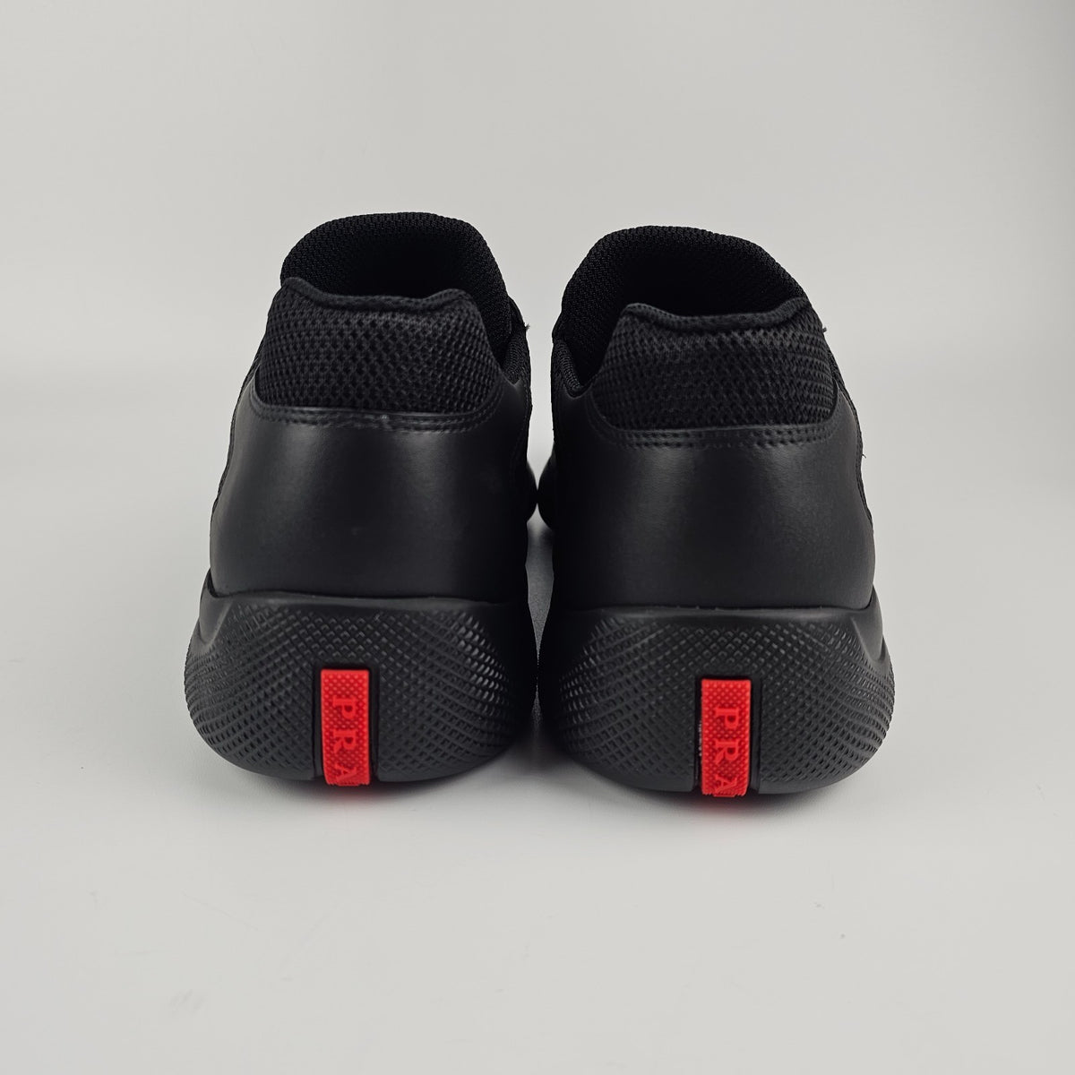PRADA America's Cup Black Sneakers New & Authentic