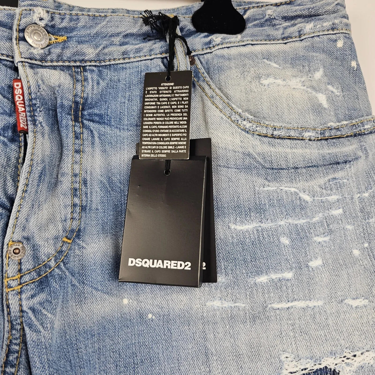 DSQUARED2 Blue Skater Jeans New IT56