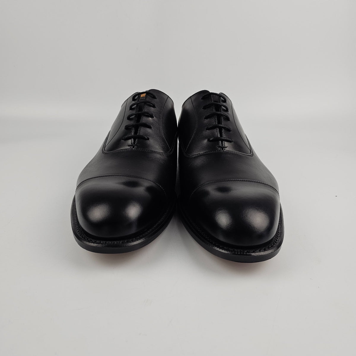 Church's Consul Black Leather Derby Shoes New