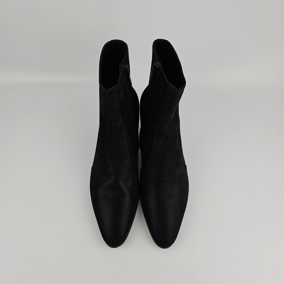 SAINT LAURENT Vassili Black Suede Boots New & Authentic