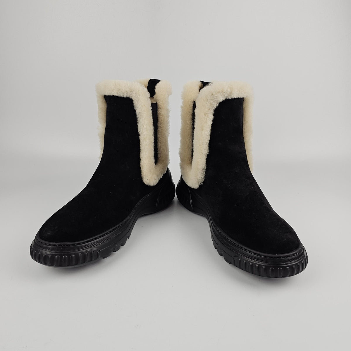 DIOR D-Racer $1550 Black Suede Ankle Boots New & Authentic