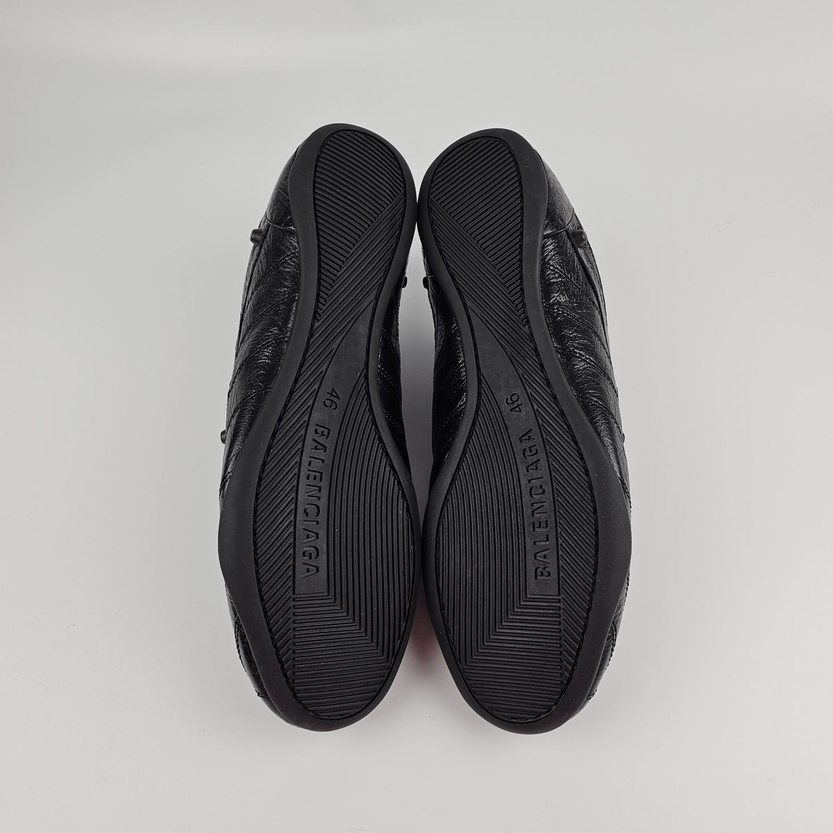 BALENCIAGA City $825 Men's Black Sneakers New & Authentic