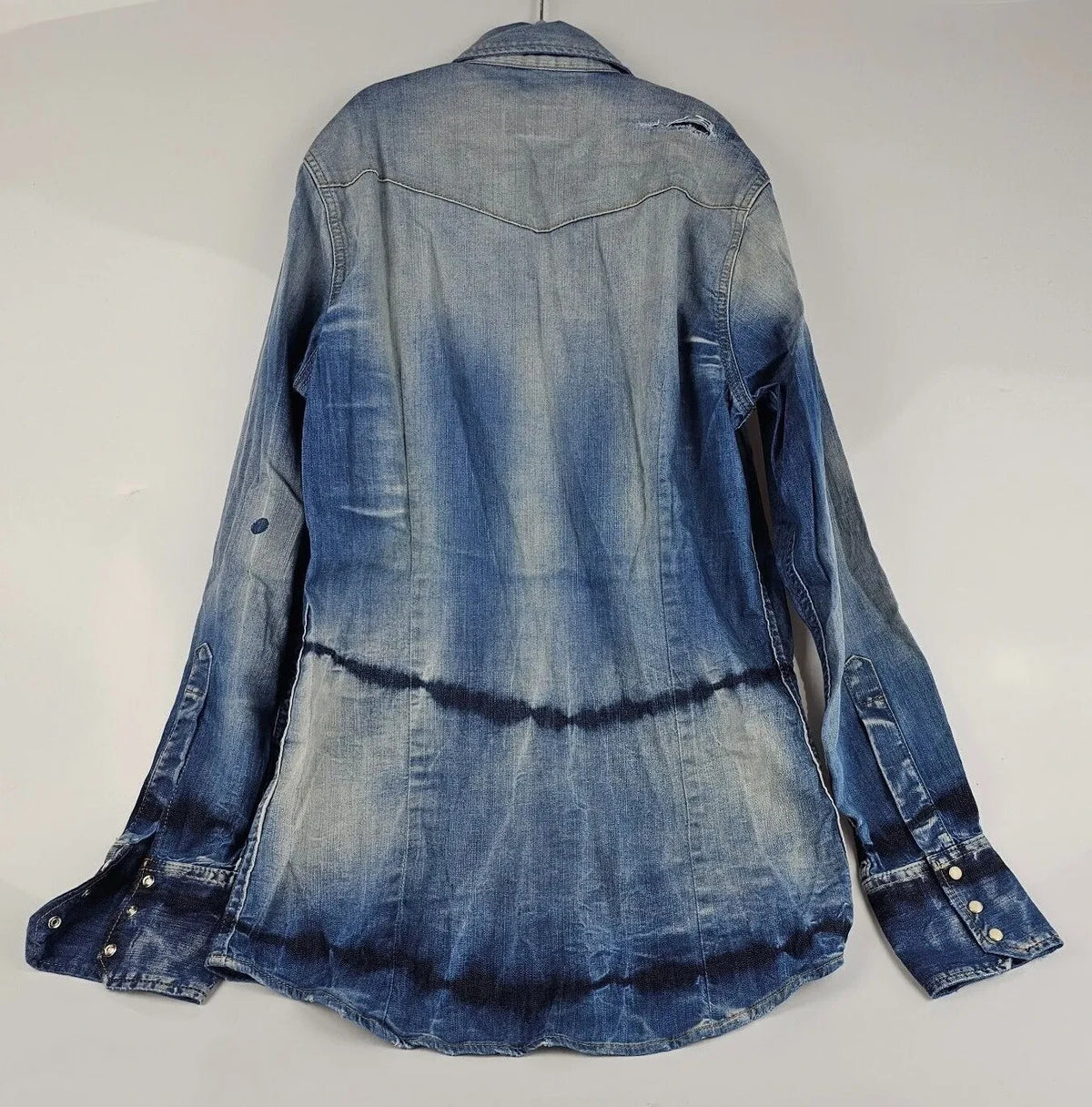 DSQUARED2 Blue Denim Shirt New Size IT 44 XS