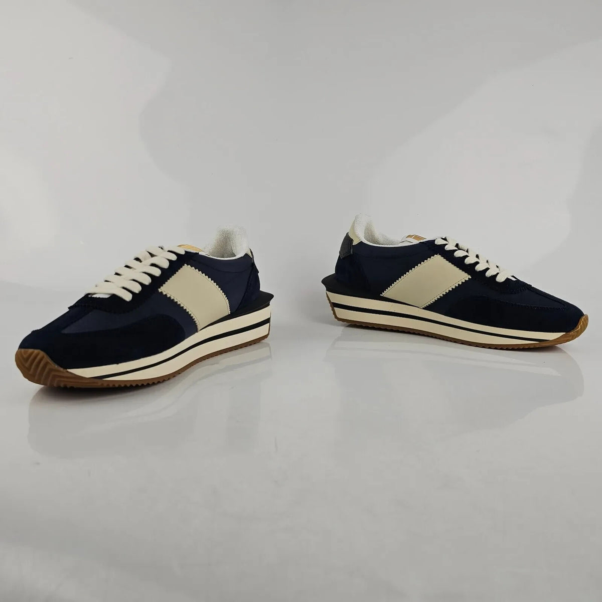 TOM FORD James Midnight Blue Sneakers New US 7