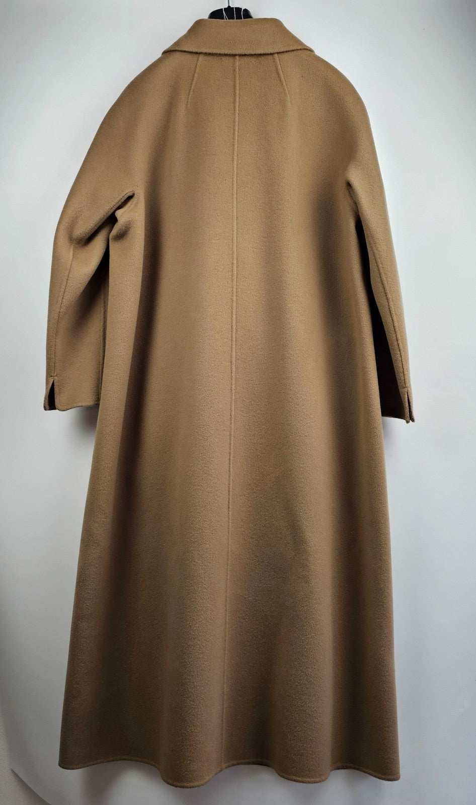 MAX MARA Esturia Belted Brown Wool Long Coat New & Authentic
