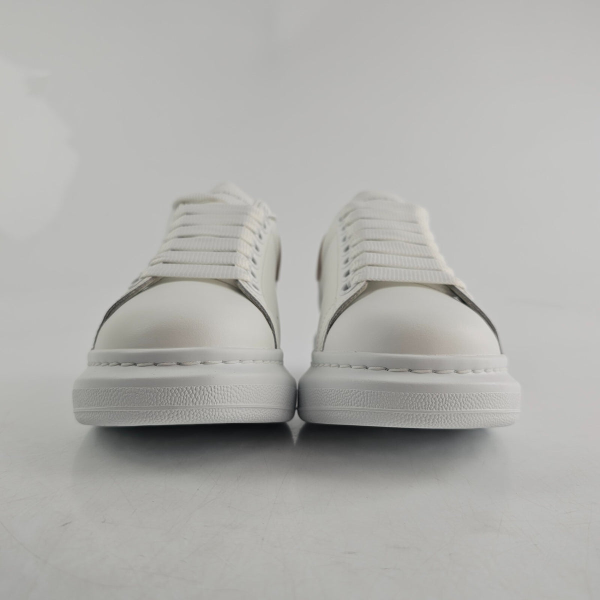 ALEXANDER MCQUEEN Oversized Women's White And Pink Sneakers New