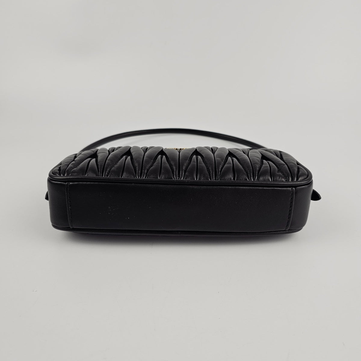 MIU MIU Black Leather Pouch New & Authentic