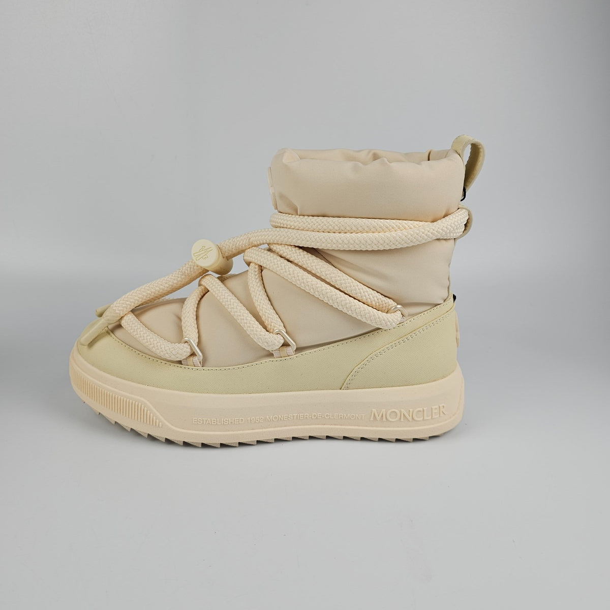MONCLER Altive Women's Light Beige Boots New