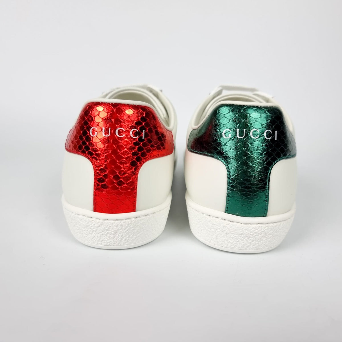 GUCCI Ace Bee White Women's Sneakers New
