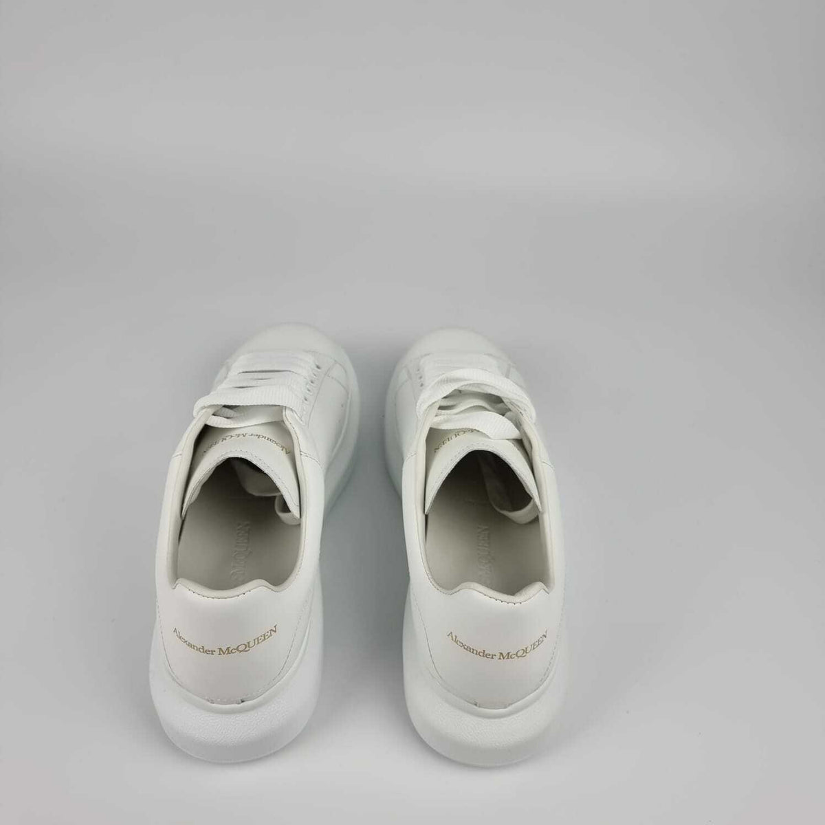 ALEXANDER MCQUEEN Oversized Women's White Sneakers New