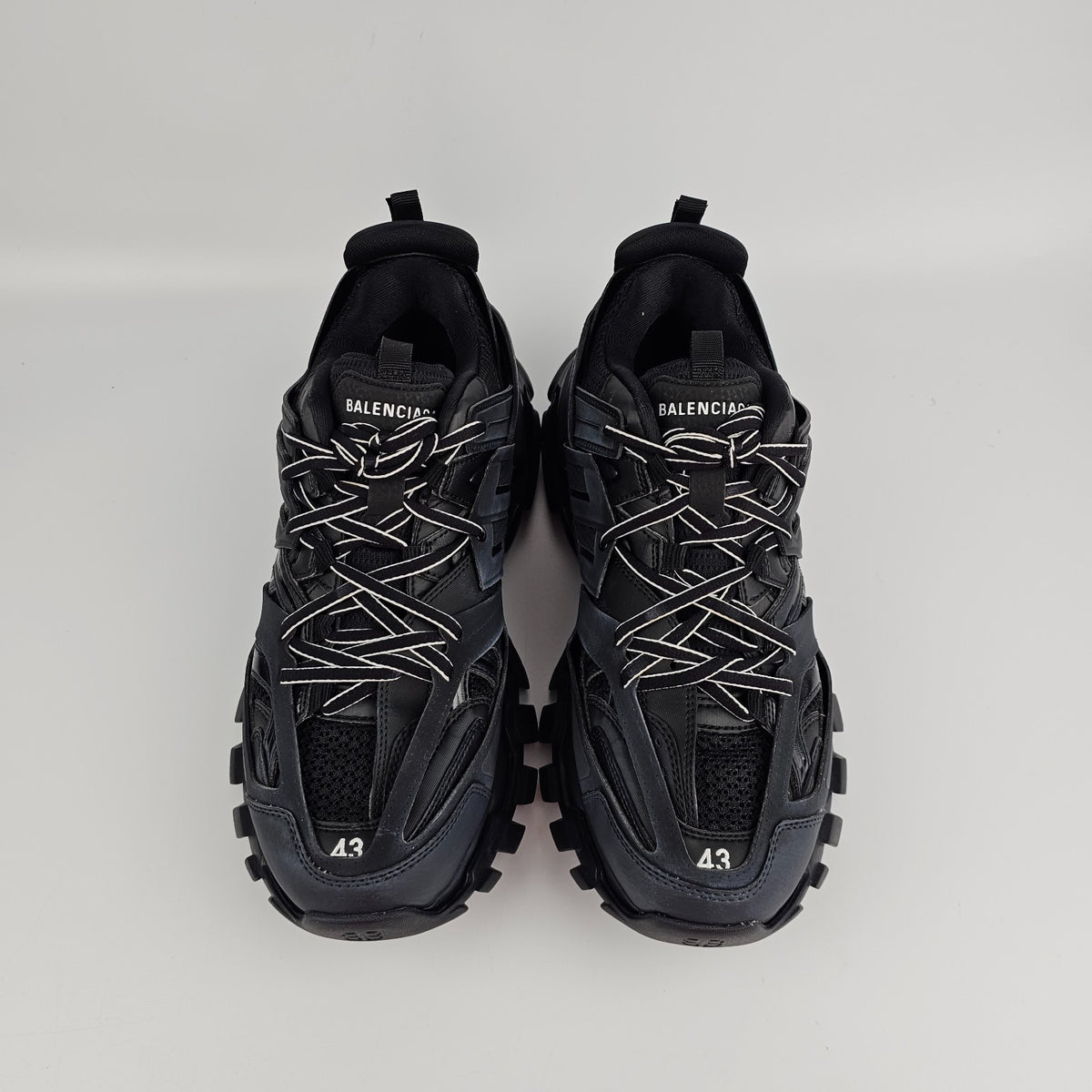 BALENCIAGA Track $1150 Men's Black Sneakers New & Authentic