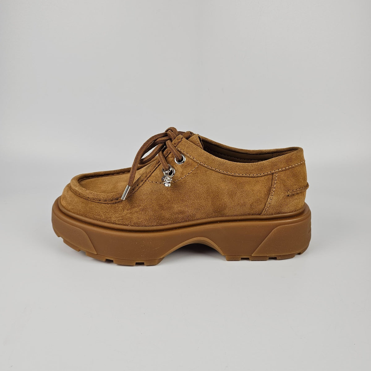 ALEXANDER MCQUEEN $890 Men's Rover Tan Suede Shoes New