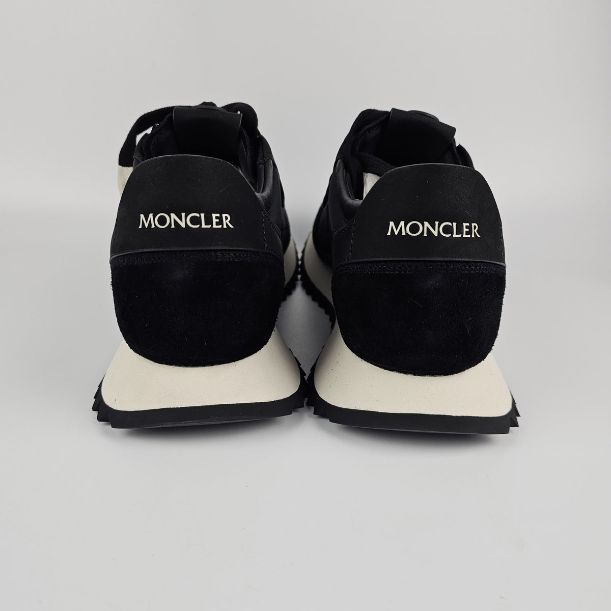 MONCLER Pacey2 $710 Black Sneakers New