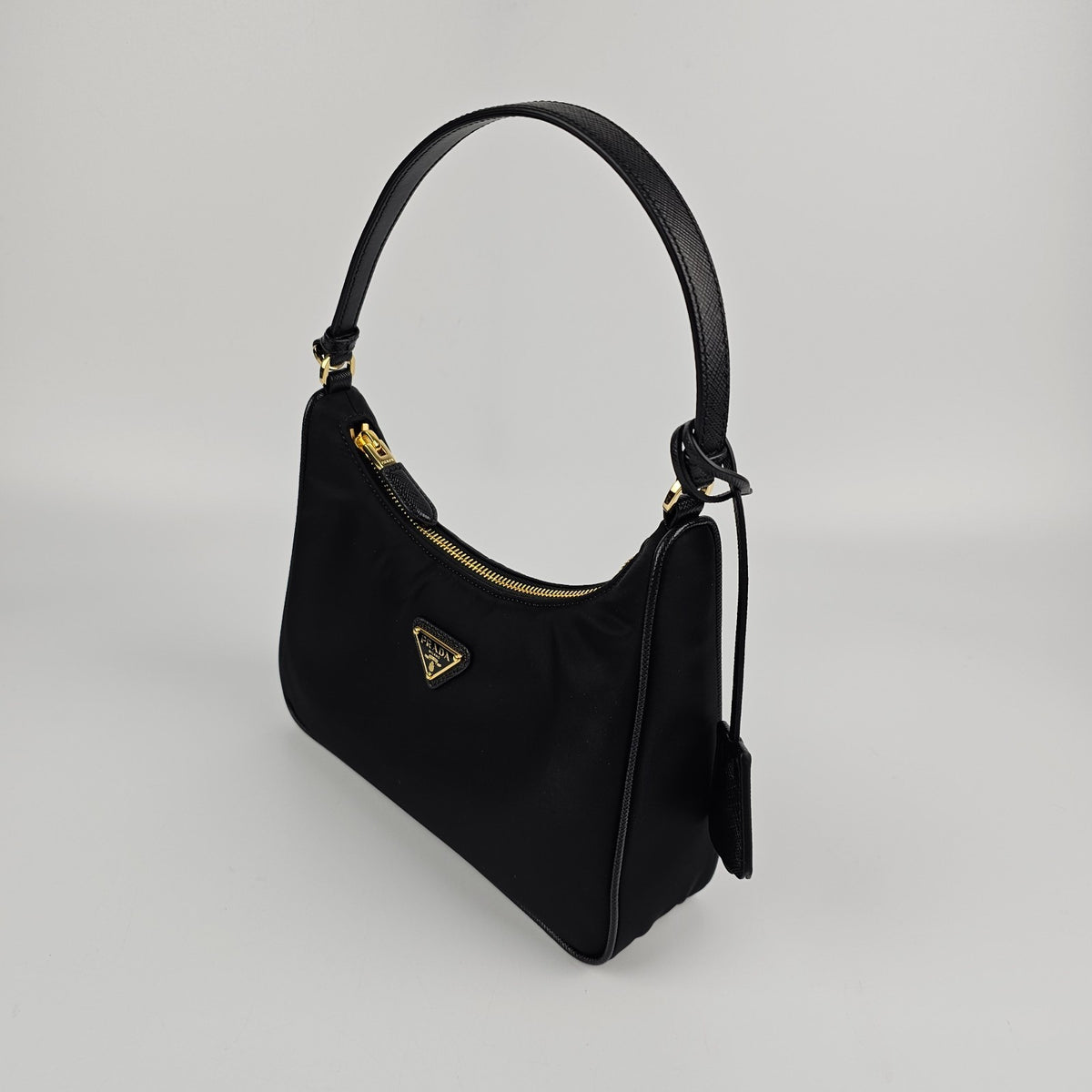 PRADA $1390 Black Re-Edition 2005 Mini Shoulder Bag New & Authentic