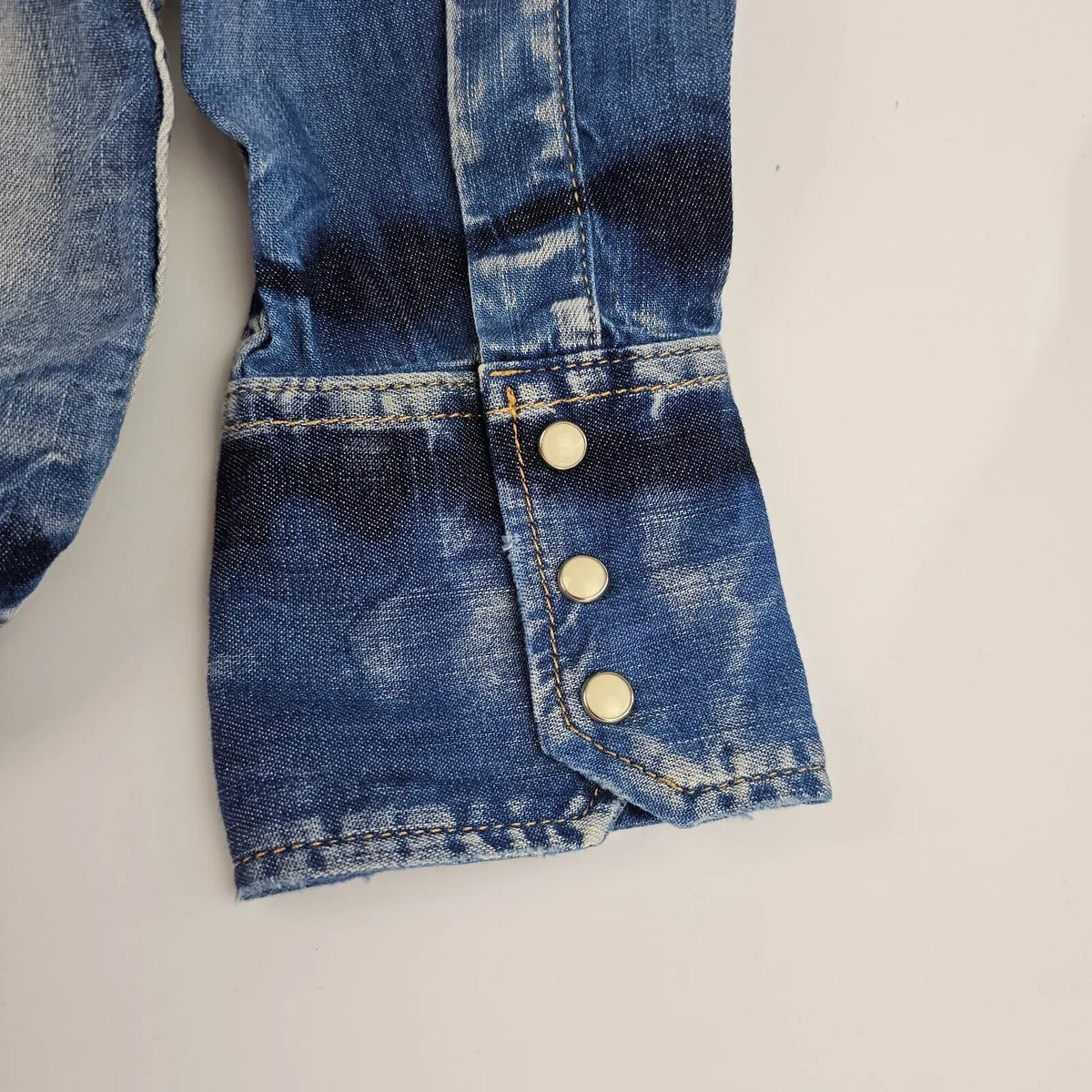 DSQUARED2 Blue Denim Shirt New Size IT 44 XS
