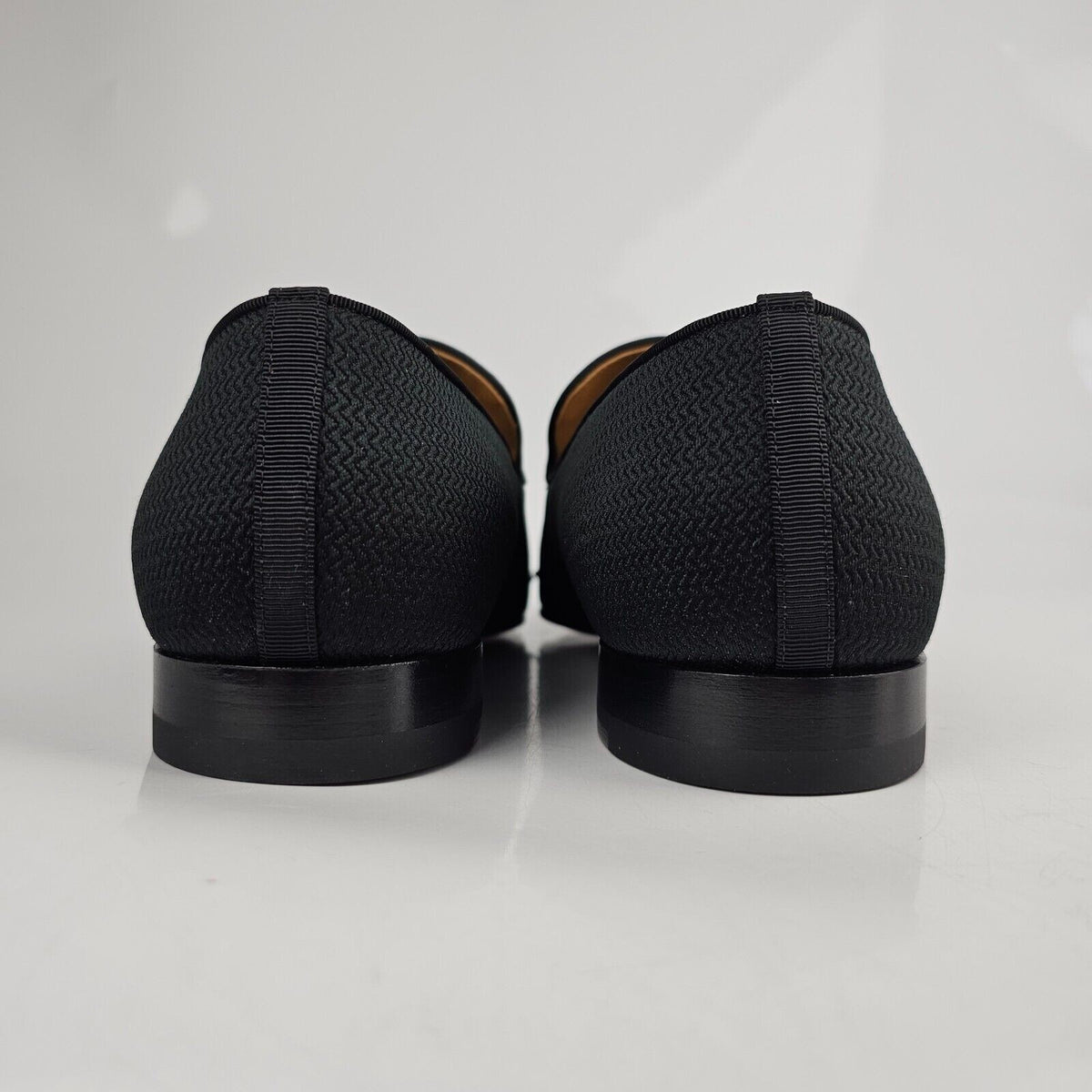 CHRISTIAN LOUBOUTIN Spooky Black Loafers New Size 41 US 8