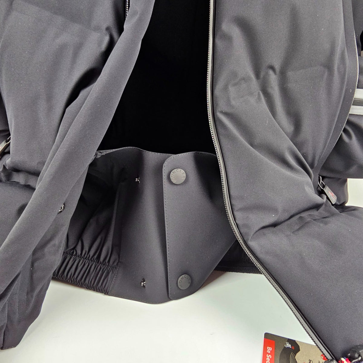 MONCLER GRENOBLE Angren $3030 Men's Black Ski Jacket New